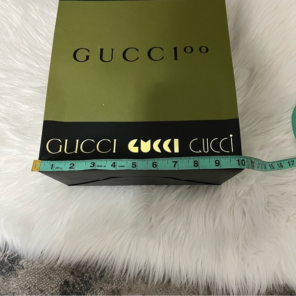 Gucci Party Supplies Gucci Gift Bag Limited Edition Green Black